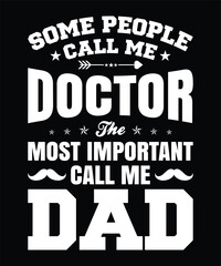 Varieties professions dad t-shirt design, lettering job shirts.