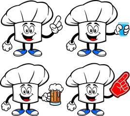Chef Hat Character Set 03