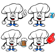 Chef Hat Character Set 03