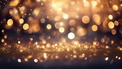 festive sparkling bokeh background