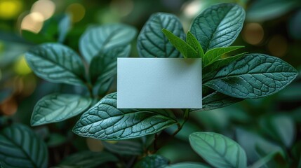 Natural Business Card Template