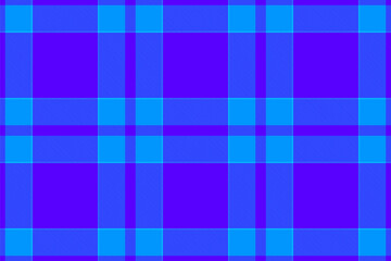 High-contrast tartan design with bold, overlapping stripes, perf