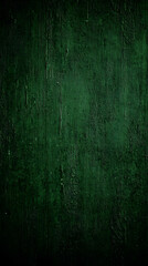 Fototapeta premium Dark Green Textured Background with Subtle Brushstrokes and a Grunge Effect, Perfect for Design Projects.