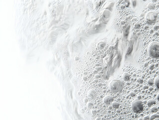 Close-up Macro Photo of Water Droplets Creates an Abstract Background with a Soft Focus Effect Beautifully.