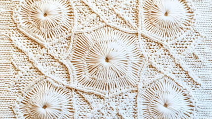 Intricate Macrame Wall Hanging Displays Knotted Elegance and Boho Chic Artistry in Textile Design