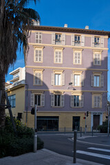 Naklejka premium The Center city of Nice, France