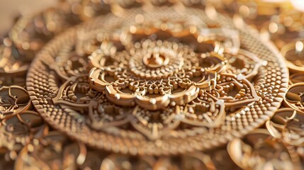 Elegant Geometry. A sophisticated blend of wood and metal details.