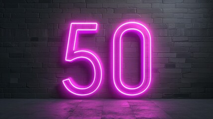 A stunning visual of  purple 3D neon lines glowing against a dark backdrop, creating a vibrant and modern aesthetic.