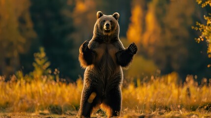 Obraz premium Harmony in the Wild. Coexistence in a diverse ecosystem concept