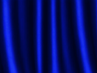 Blue Fabric Texture Background Creates Elegant and Luxurious Visual Design Beautifully.