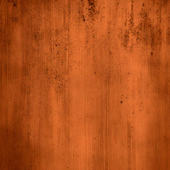 Obraz premium Textured Orange Wall Background Shows Rough Surface with Vertical Lines and Subtle Imperfections.