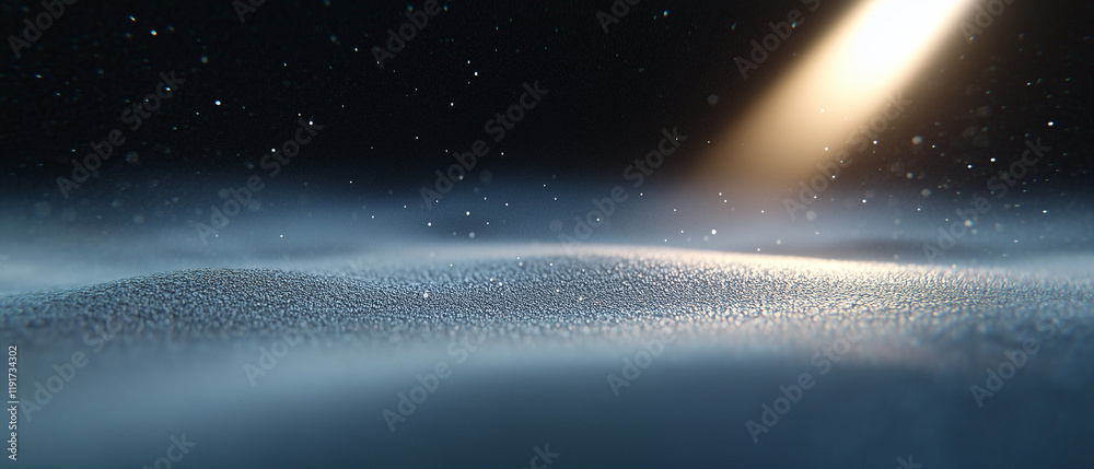 Poster abstract background with soft waves and light rays creating a dreamy atmosphere