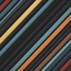 Obraz premium Electric Azure. Abstract colorfulness and line exploration concept