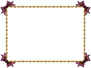 パール、石、リボンF、13紫