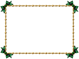 パール、石、リボンF、17緑