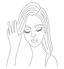 Beautiful Girl Face Drawing in Simple Steps. Easy Pencil Sketch of a Girl Face. Artistic Girl Face Pencil Sketch