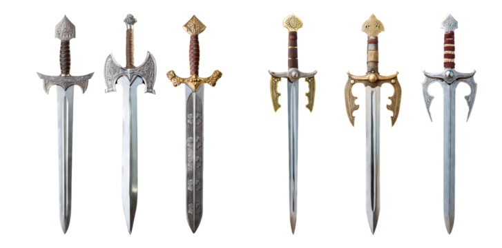 Collection of Ornate Swords