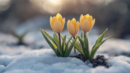 The Coming of Spring: Blossoms Blooming, Fresh Greenery, and a Renewed Sense of Life