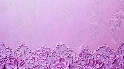 Obraz premium Lavender Floral Embossed Texture Background Design
