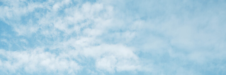 blue sky and clouds background, summer festival, peaceful holiday, positive mental health and...