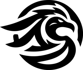 sketch icon logo symbol vector illustration modern animal emblem design for developing technology symbol.eps