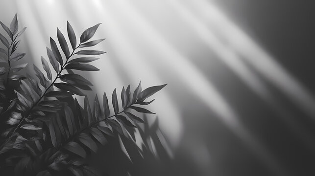 Shadow from window, overlay effect. realistic gray shadow on transparent background, png. applicable for product presentation, photos, backdrop. sun light, rays. 3d render. Shadowfern. Illustration