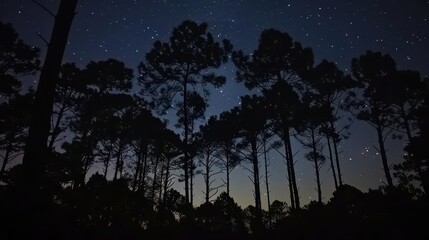 Serene Twilight. A tranquil evening setting with colorful clouds at dusk.