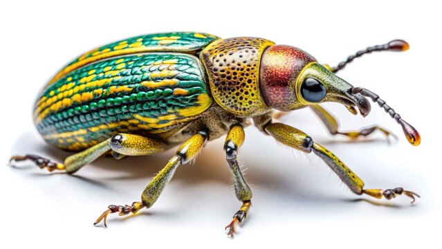 Bean Weevil (Callosobruchus maculatus) - Close-up Product Photography, Satara, Maharashtra, India