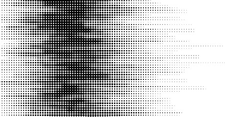 abstract gradient halftone dots background Pop art template texture Vector illustration	
