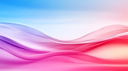 Obraz premium Thin white smoke forming elegant wave patterns with subtle reflections on a soft gradient background, Smoke Effect, Clean sophistication