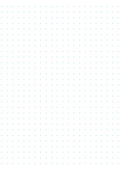 A4 ドット方眼 ノート 水色 10mm