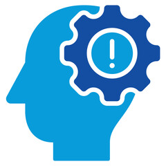 Social Engineering Icon Dual Tone Color Style