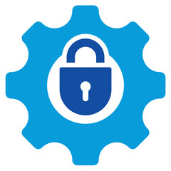 Access Control Icon Dual Tone Color Style