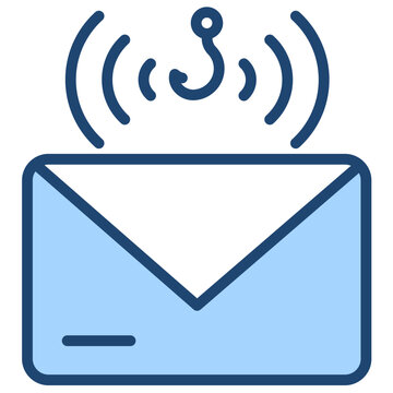 blue email phishing concept clip art preview