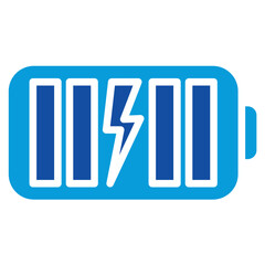 Batteries Icon Dual Tone Color Style