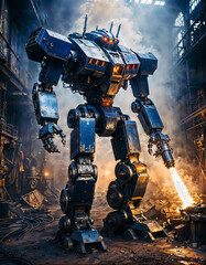 robot cyborg warrior