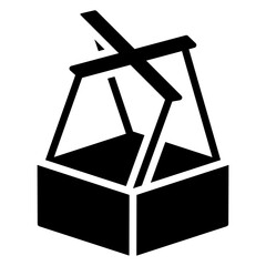 Object Manipulation Icon Black Style