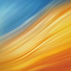 Abstract Colorful Swirls: A Dynamic Blend of Blue and Orange Hues