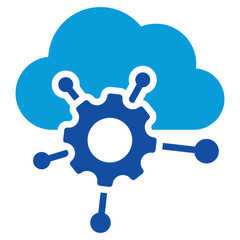 Api Integration Icon Dual Tone Color Style