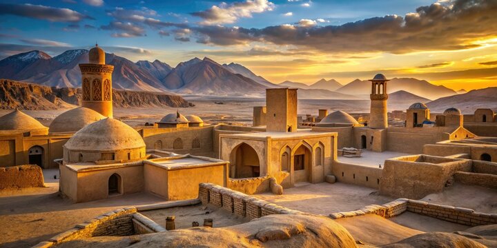 Yazd Silent Towers: Ancient Zoroastrian Burial Sites - Urban Exploration Photography