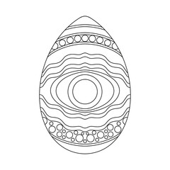 Easter eggs, Easter egg festivals, oval with patterns for coloring, patterns used in coloring, oval coloring patterns.