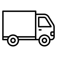 Truck  Icon Element For Design