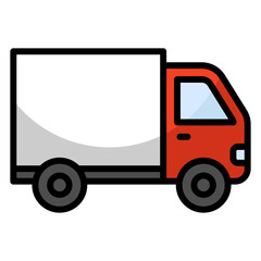 Truck  Icon Element For Design