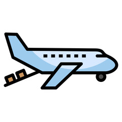 Cargo Planer  Icon Element For Design