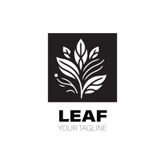 Leaf Logo, Leaf Logo Design, Leaf Logo Vector. Leaf Logo Brand, Leaf Logo Company. Leaf Logo Vector Design on White Background