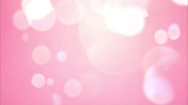delicate pink bokeh effect background with shimmering light circles, ideal for romantic designs that require a warm and soft vibe

