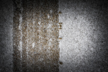 macro close-up of car truck wheel pattern single track tracks in the snow abstract white background...