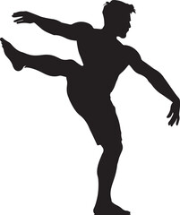 Gymnast Silhouette