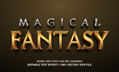 editable magical fantasy style typeface