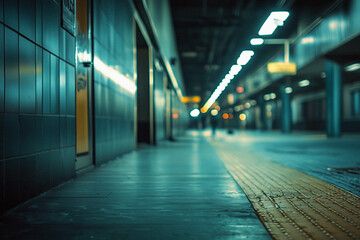 Cold and Depressing Underground Subway Shelter: A Stark Depiction of Homelessness, Poverty, and Survival – Highlighting Urban Struggles, Housing Crisis, and Marginalized Lives in Public Transit Spaces